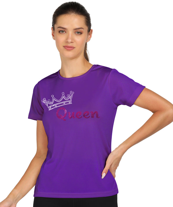 Women’s Polyester Sports T-Shirts (Pack of 2)