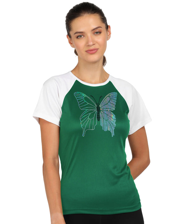 Women’s Polyester Sports T-Shirts (Pack of 2)