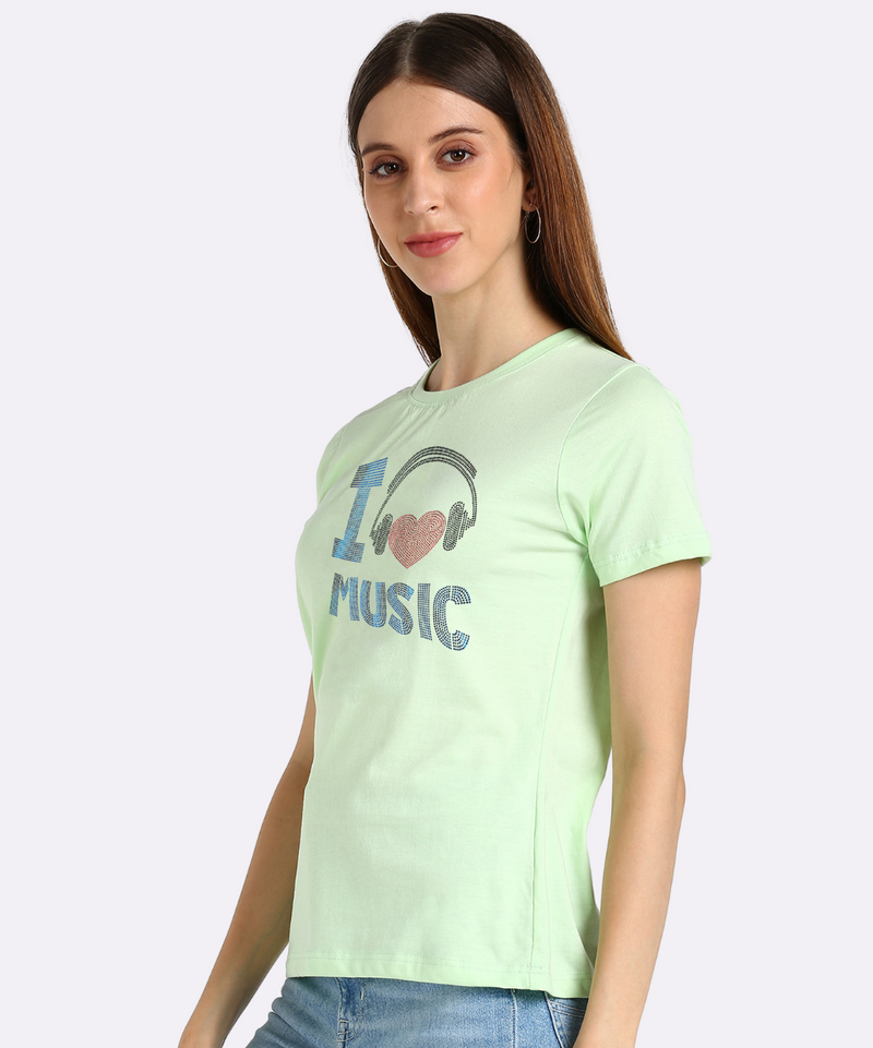 Women’s Cotton Sequin Motif T-Shirt Pack of 3 – ₹799 Only | MRP ₹3,099