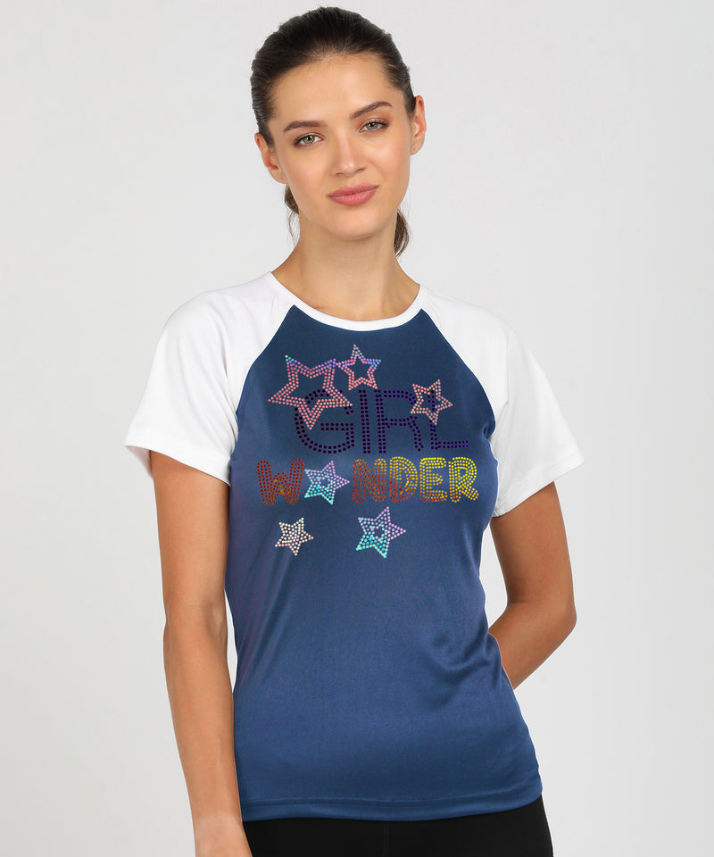 Women’s Polyester Sports T-Shirts (Pack of 2)