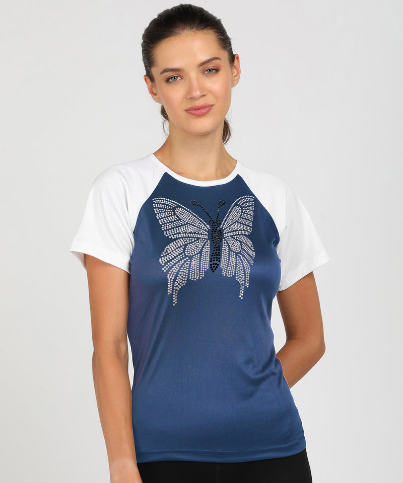 Women's Polyester Sports T-Shirt Pack of 2