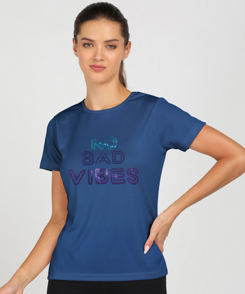 Women's Polyester Sports T-Shirt Pack of 2