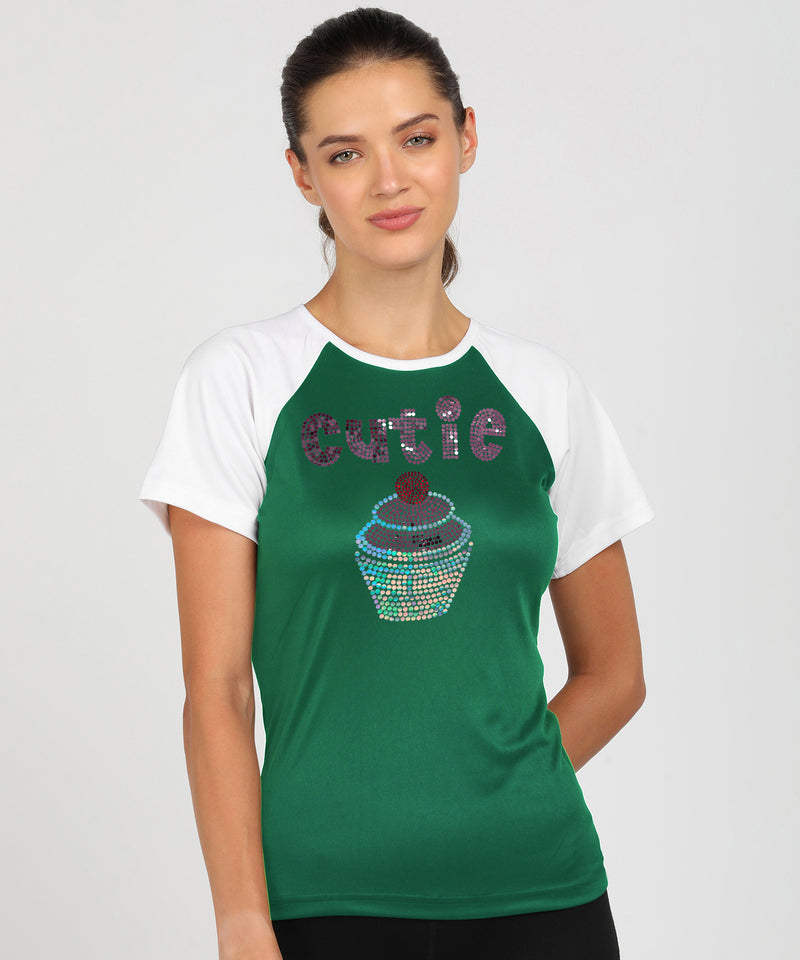 Women’s Polyester Sports T-Shirts (Pack of 2)