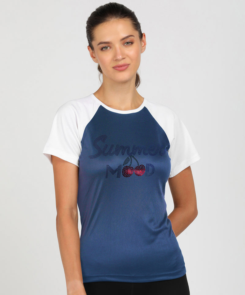 Women’s Polyester Sports T-Shirts (Pack of 2)