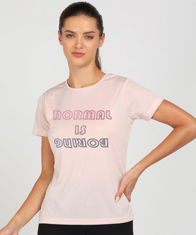 Women's Polyester Sports T-Shirt Pack of 2