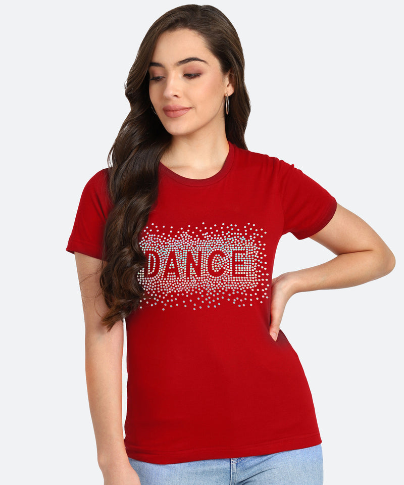 Women’s Cotton Sequin Motif T-Shirt Pack of 3 – ₹799 Only | MRP ₹3,099
