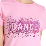 Women's Sequins Motifs Embellished Cotton T-shirt