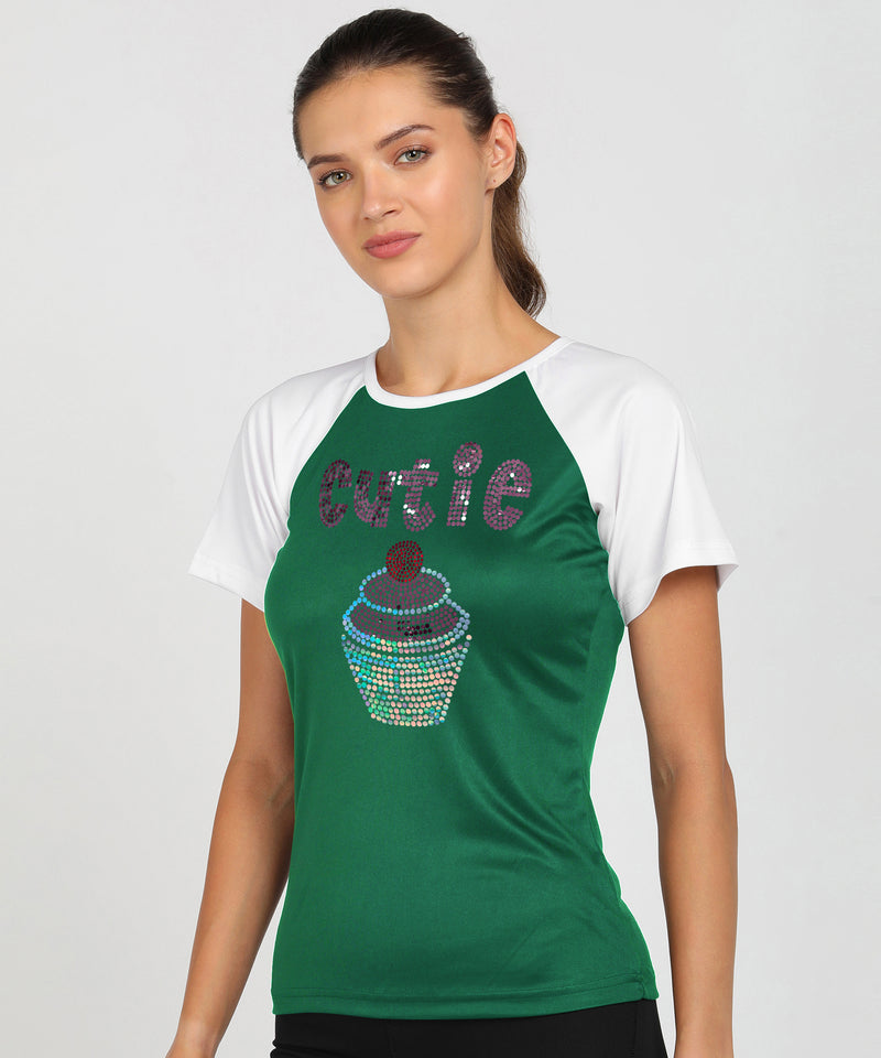 Women’s Polyester Sports T-Shirts (Pack of 2)