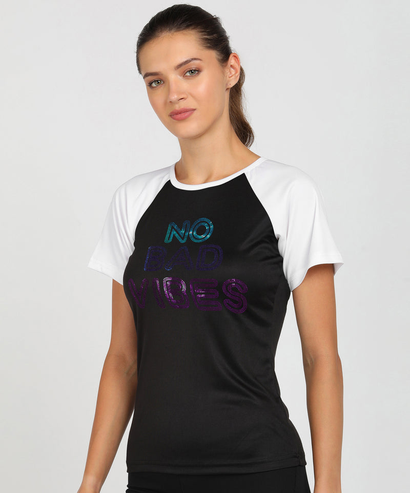Women's Polyester Sports T-Shirt Pack of 2