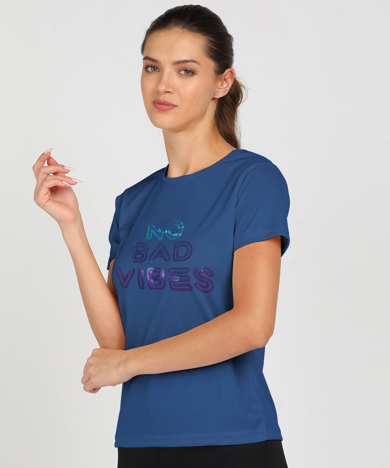Women's Polyester Sports T-Shirt Pack of 2