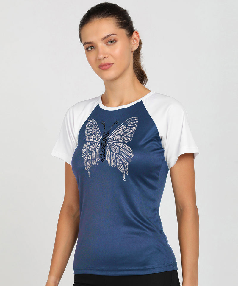Women's Polyester Sports T-Shirt Pack of 2