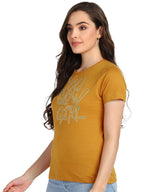 Women's Sequins Motifs Embellished Cotton T-shirt