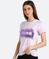 Women's Sequin Motifs Embellished cotton T-shirt