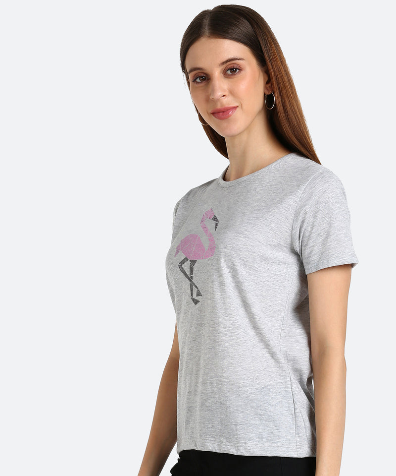 Women's Sequin Motifs Embellished cotton T-shirt