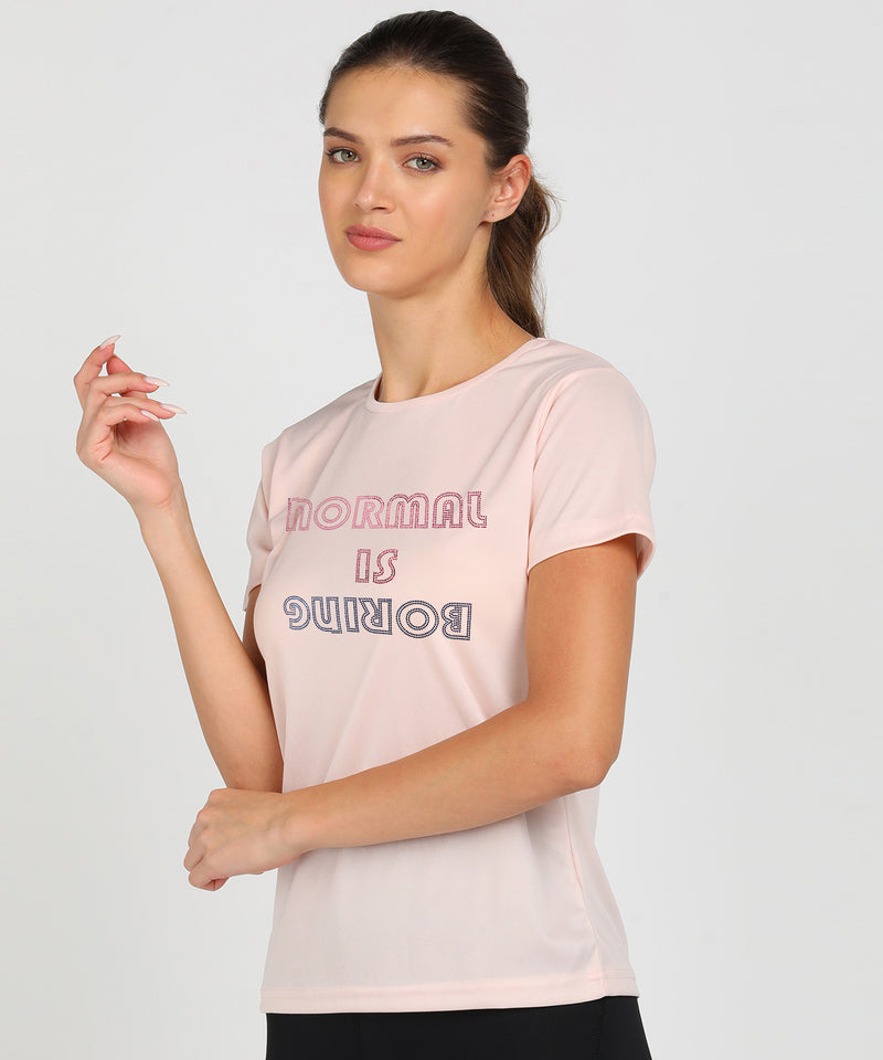 Women's Polyester Sports T-Shirt Pack of 2