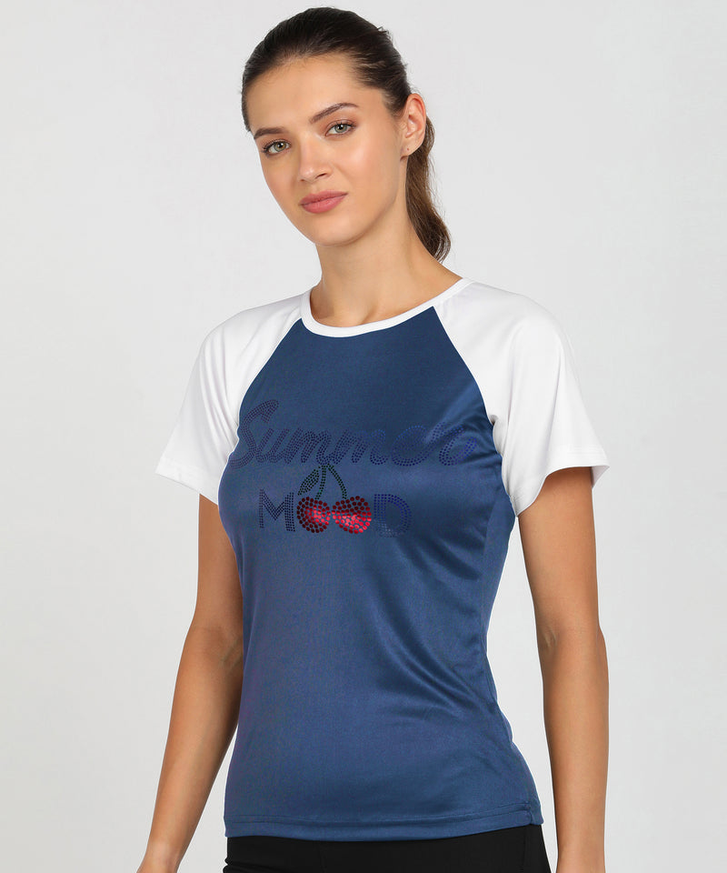 Women’s Polyester Sports T-Shirts (Pack of 2)