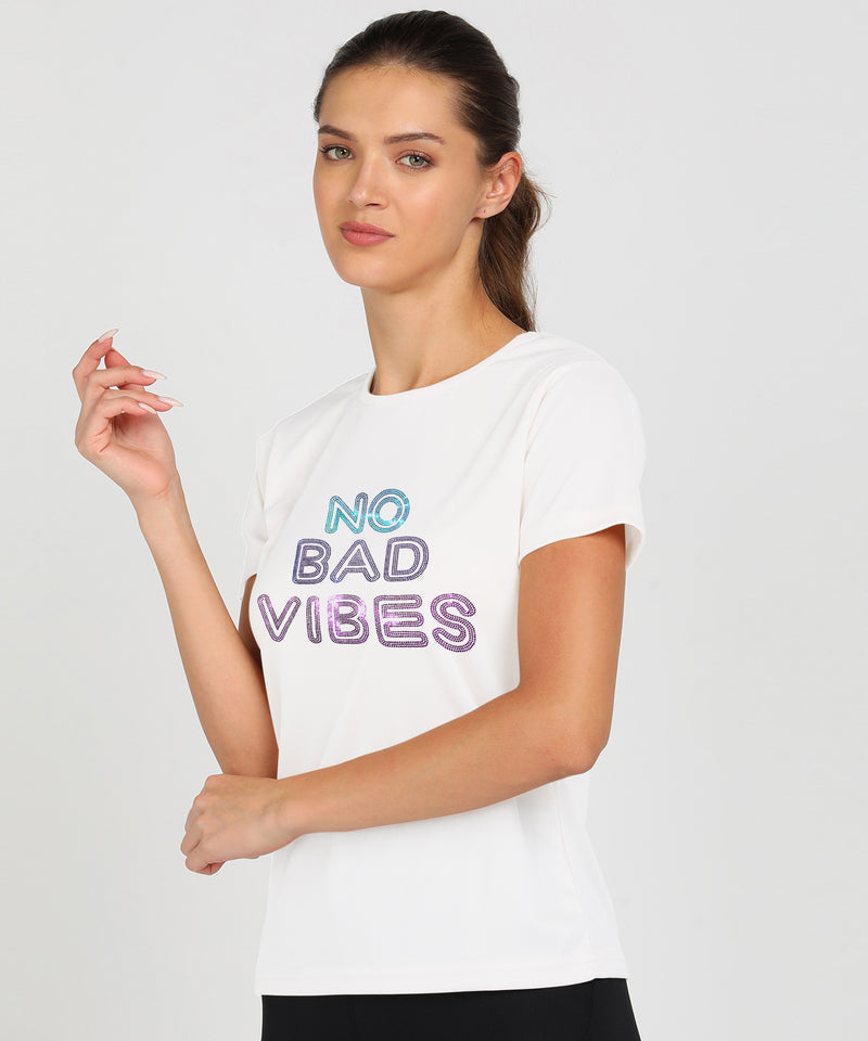 Women's Polyester Sports T-Shirt Pack of 2