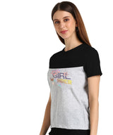 Women's Sequins Motifs Embellished Cotton T-shirt