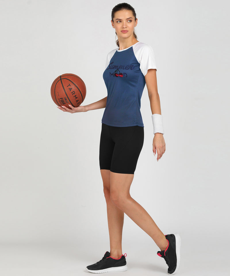 Women’s Polyester Sports T-Shirts (Pack of 2)