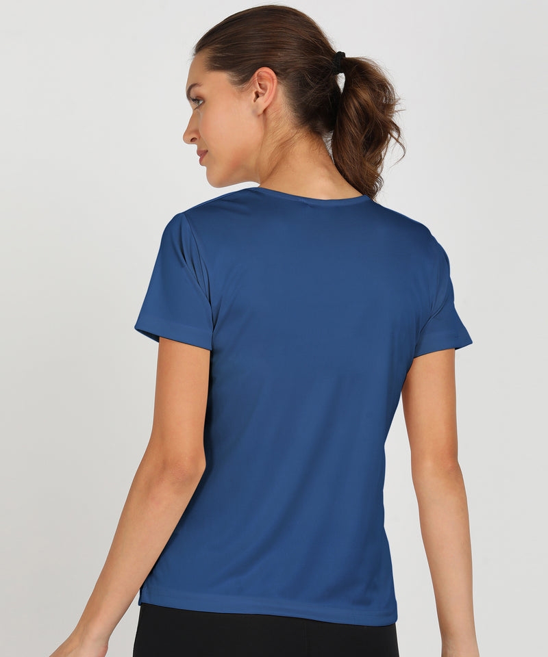 Women's Polyester Sports T-Shirt Pack of 2