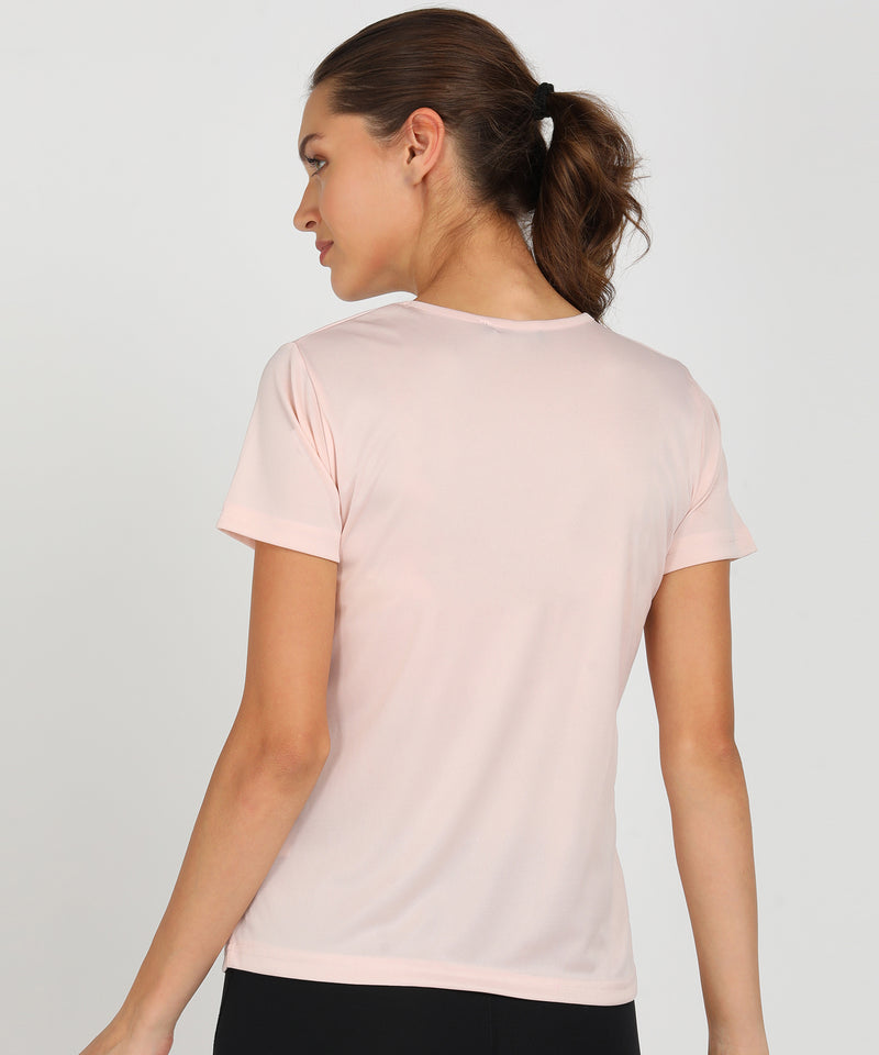 Women's Polyester Sports T-Shirt Pack of 2