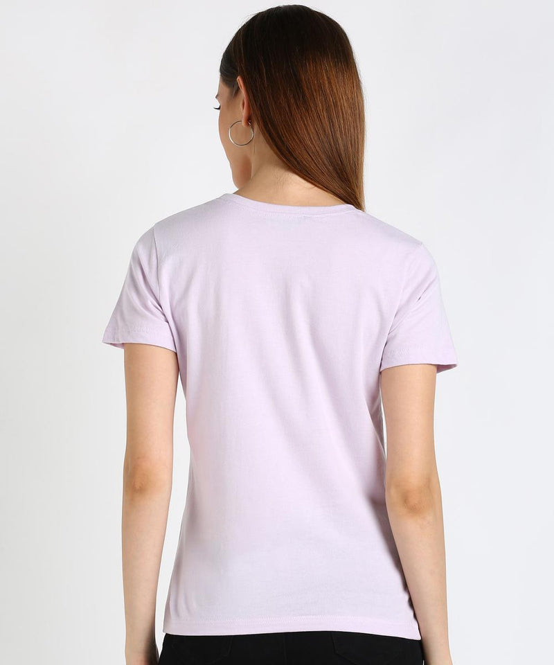 Women's Sequins Motifs Embellished Cotton T-shirt