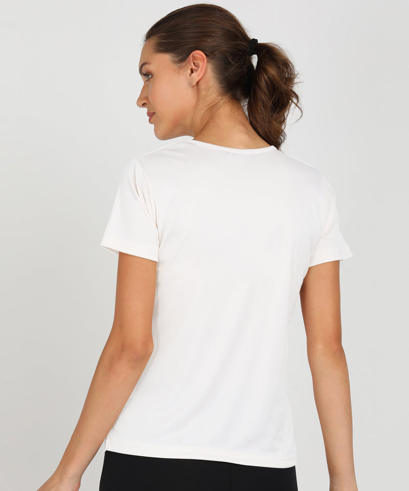 Women's Polyester Sports T-Shirt Pack of 2