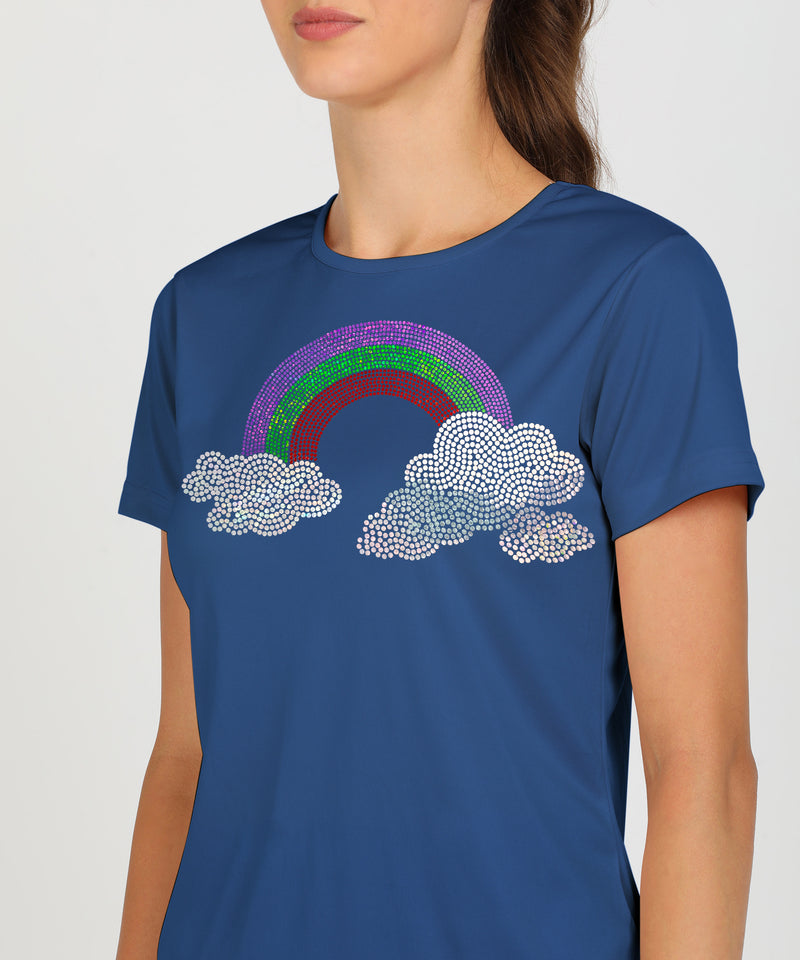 Women’s Polyester Sports T-Shirts (Pack of 2)