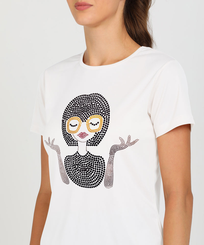 Women’s Polyester Sports T-Shirts (Pack of 2)