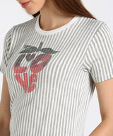 Women's Sequin Motifs Embellished cotton T-shirt