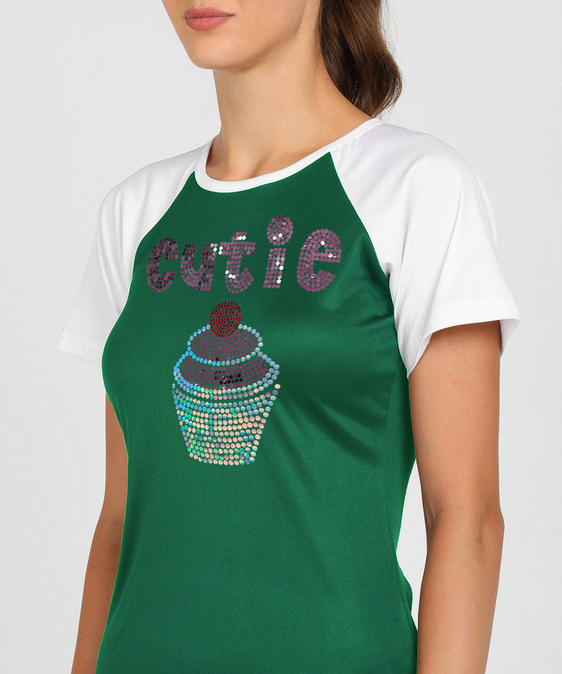 Women’s Polyester Sports T-Shirts (Pack of 2)