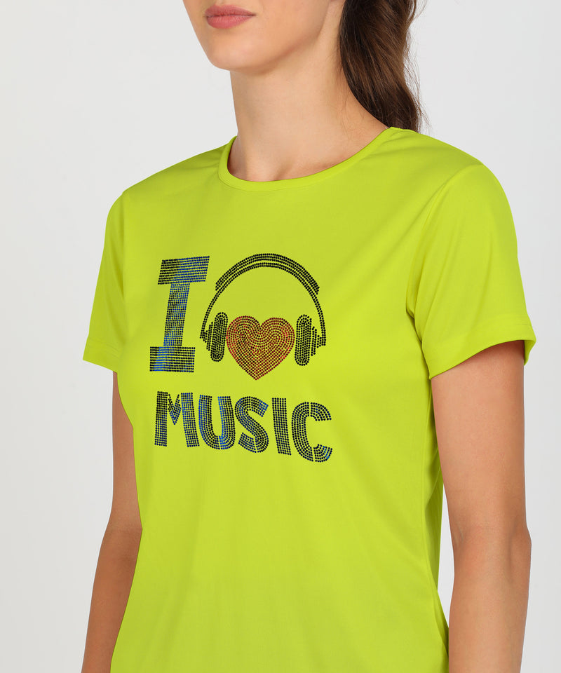 Women's Polyester Sports T-Shirt Pack of 2