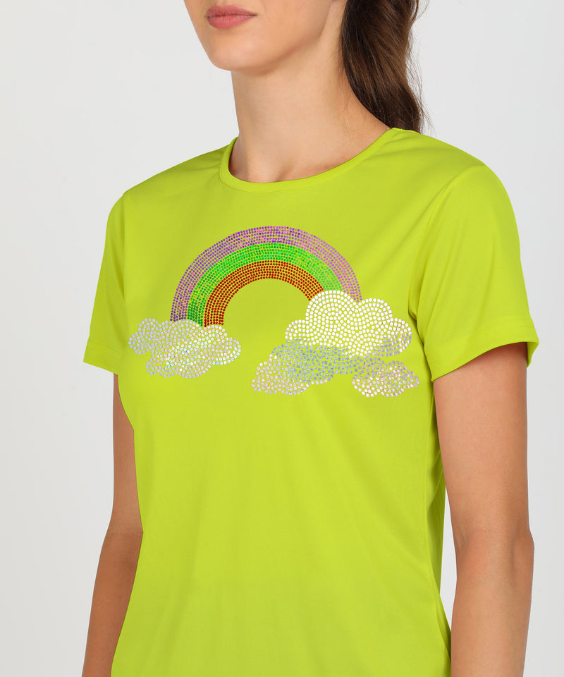 Women’s Polyester Sports T-Shirts (Pack of 2)