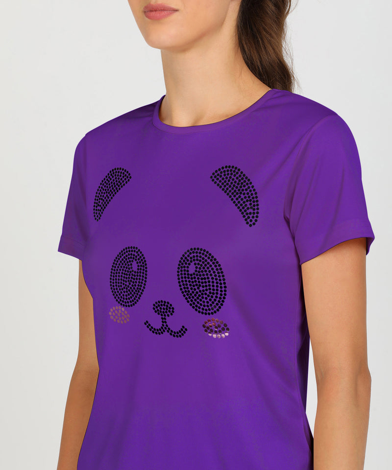 Women’s Polyester Sports T-Shirts (Pack of 2)