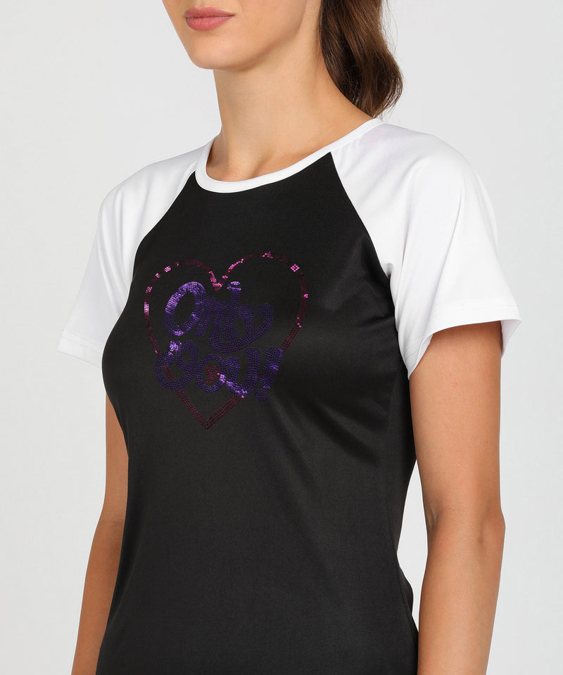 Women's Polyester Sports T-Shirt Pack of 2