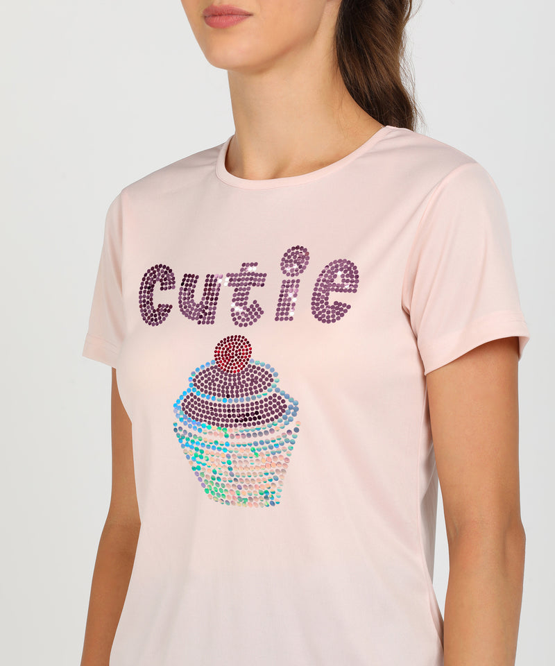 Women’s Polyester Sports T-Shirts (Pack of 2)