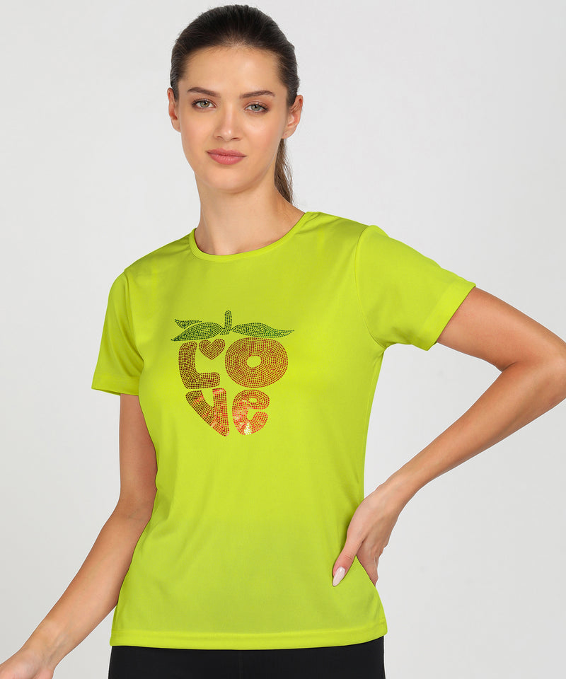 women’s polyester T-shirt pack of 2: