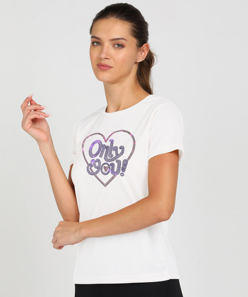 Women's Polyester Sports T-Shirt Pack of 2