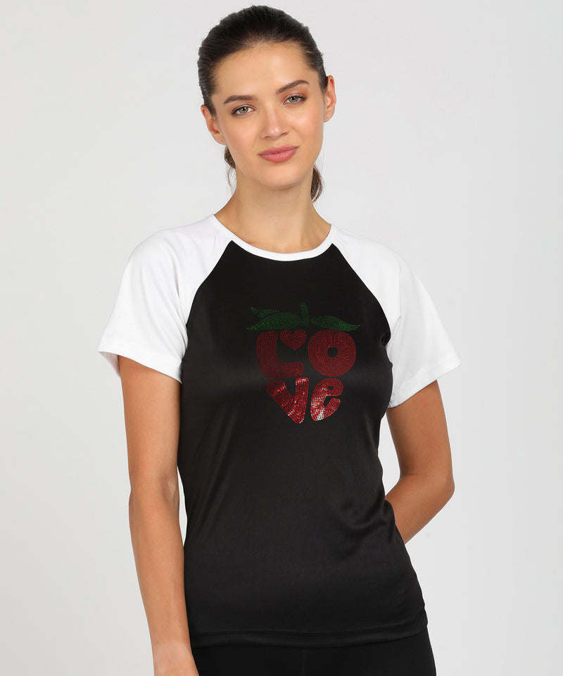 Women's Polyester Sports T-Shirt Pack of 2