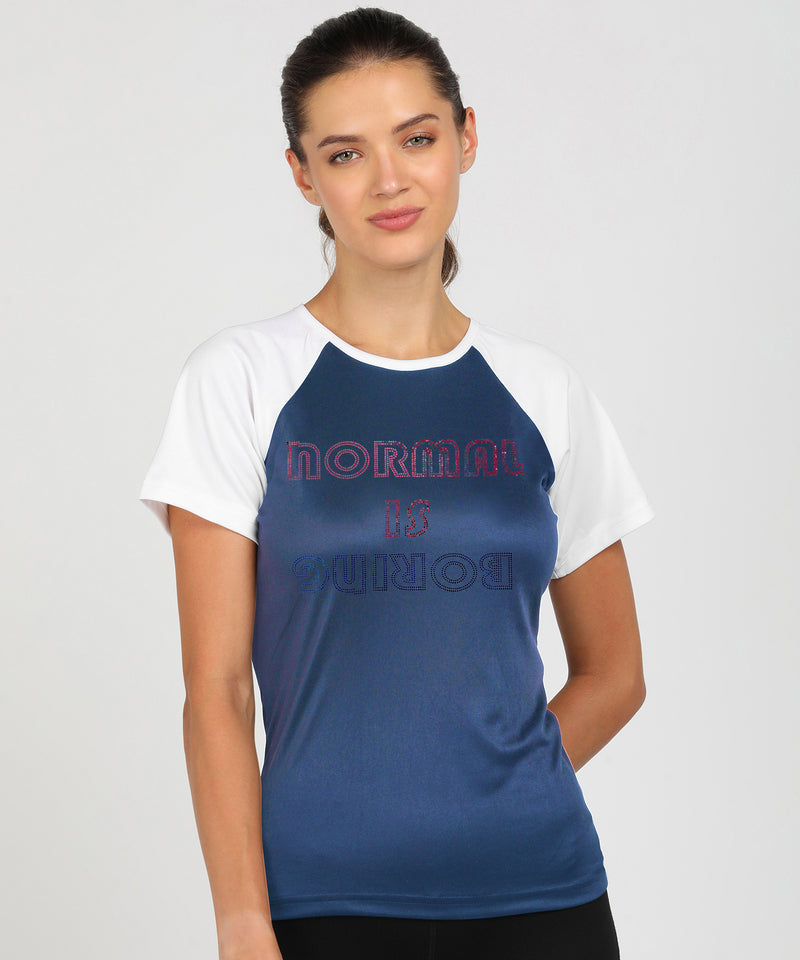 Women's Polyester Sports T-Shirt Pack of 2
