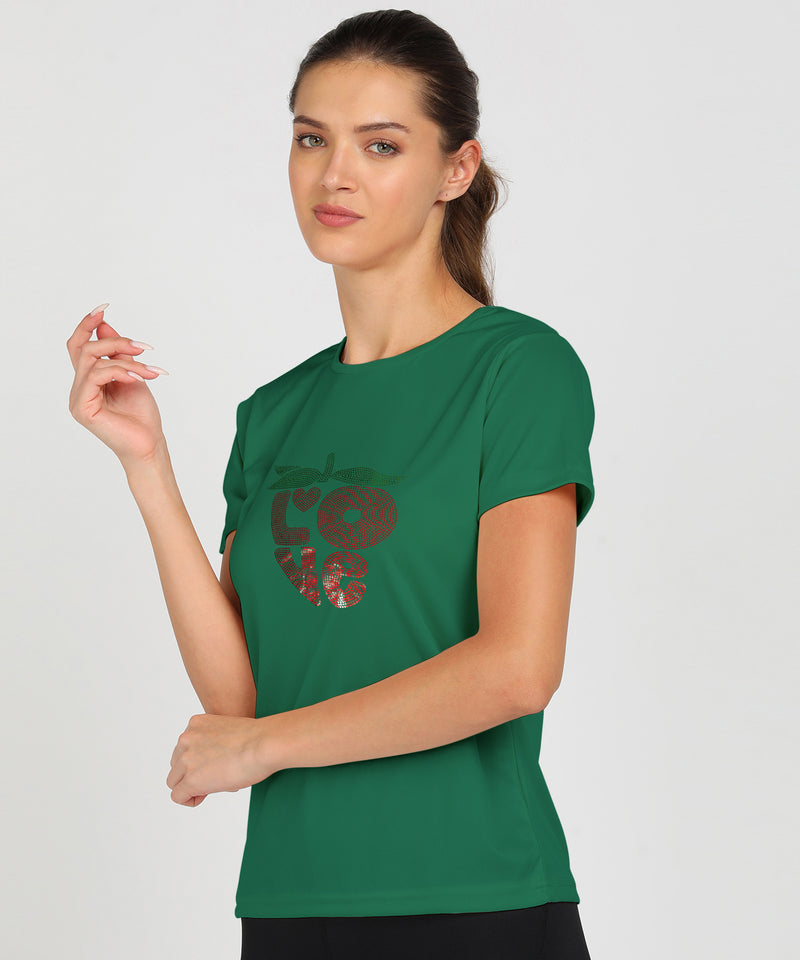 Women’s Polyester T-Shirt Pack of 2