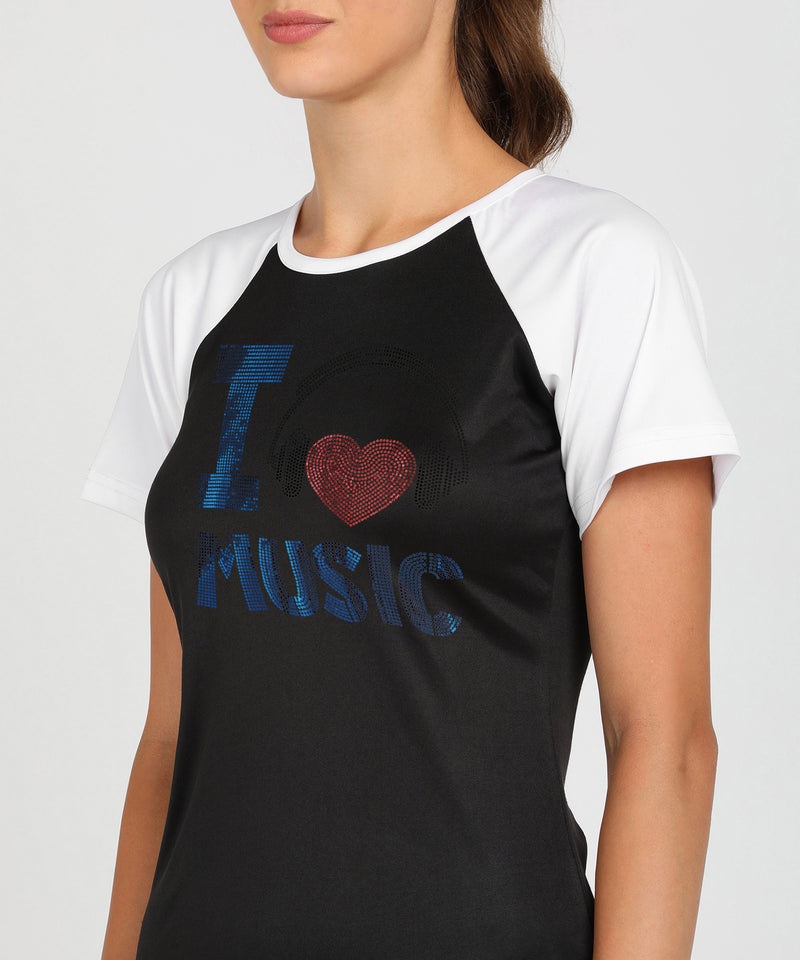 Women's Polyester Sports T-Shirt Pack of 2