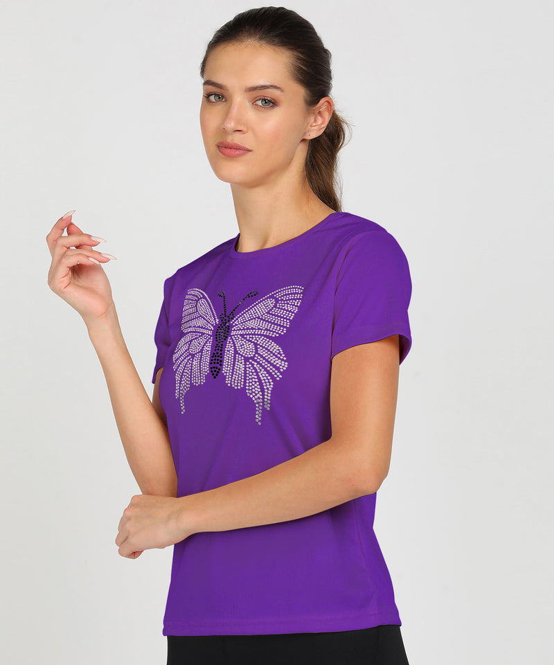 women’s polyester T-shirt pack of 2: