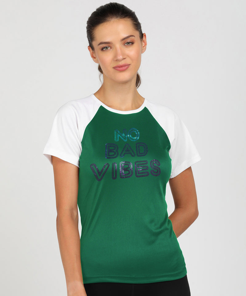 Women's Polyester Sports T-Shirt Pack of 2