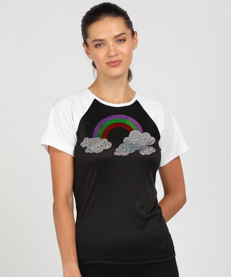 Women’s Polyester Sports T-Shirts (Pack of 2)