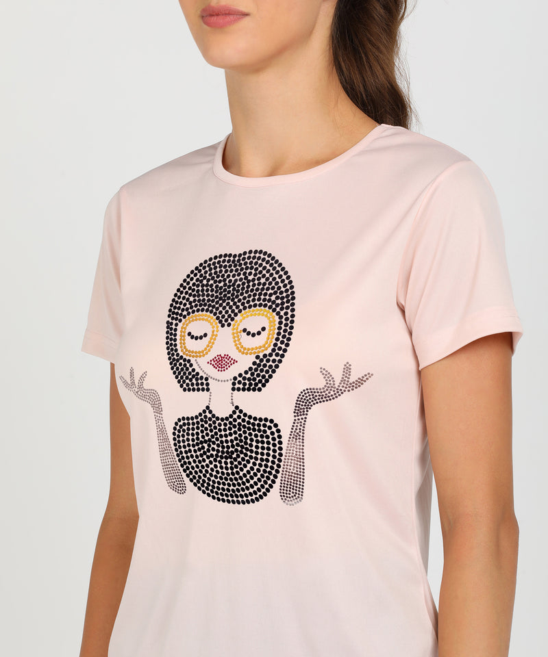 Women’s Polyester Sports T-Shirts (Pack of 2)