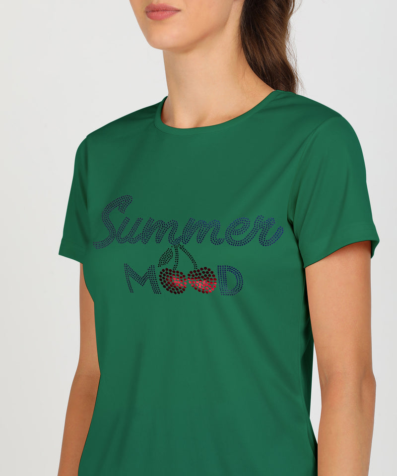 Women’s Polyester Sports T-Shirts (Pack of 2)