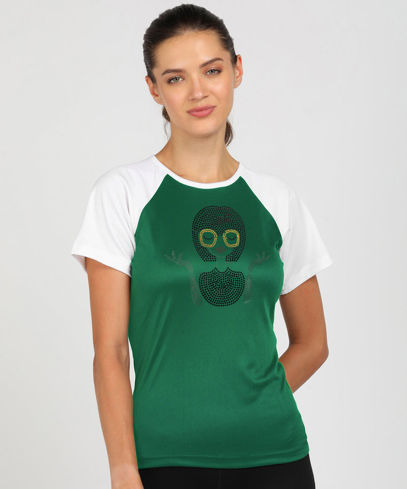 Women’s Polyester Sports T-Shirts (Pack of 2)