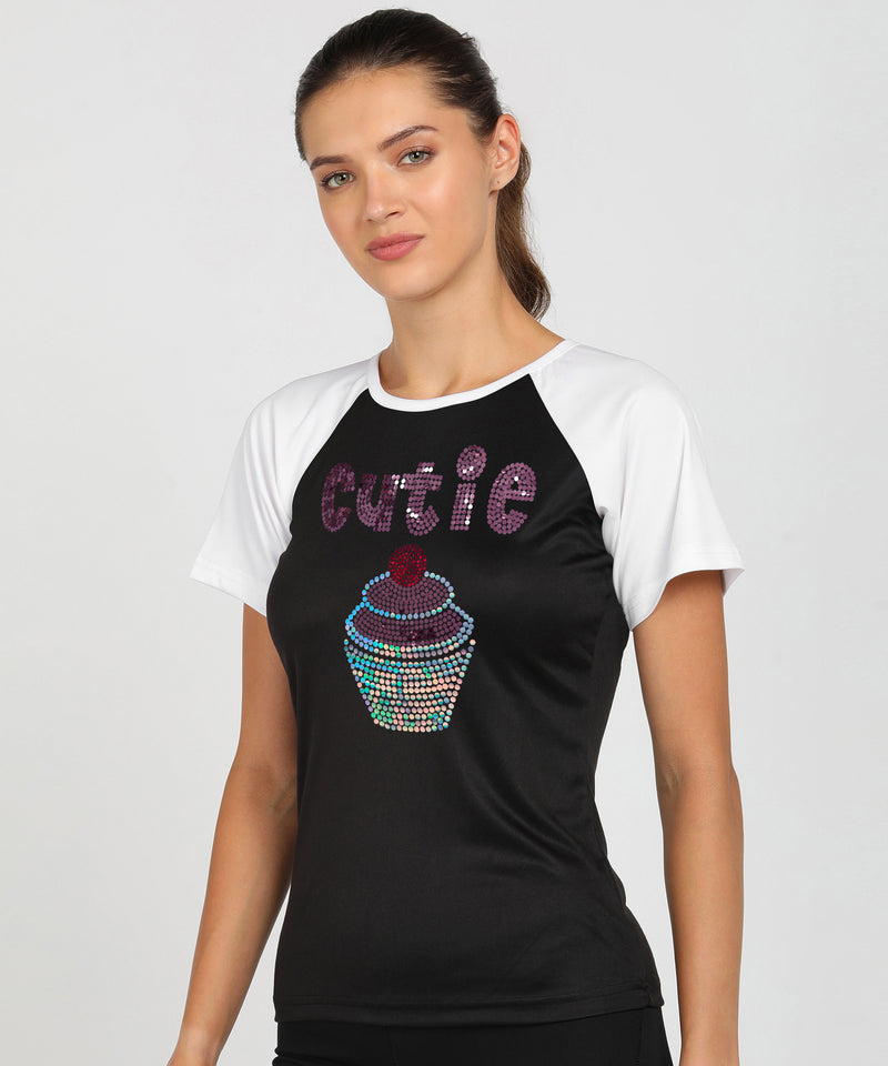 Women’s Polyester Sports T-Shirts (Pack of 2)