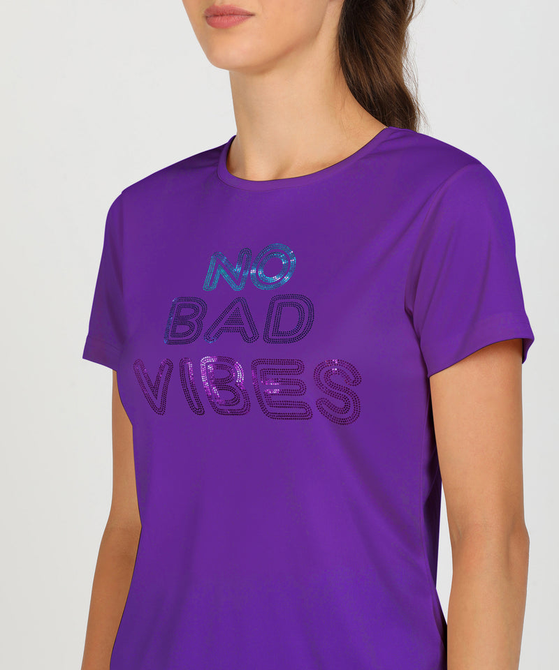 Women's Polyester Sports T-Shirt Pack of 2